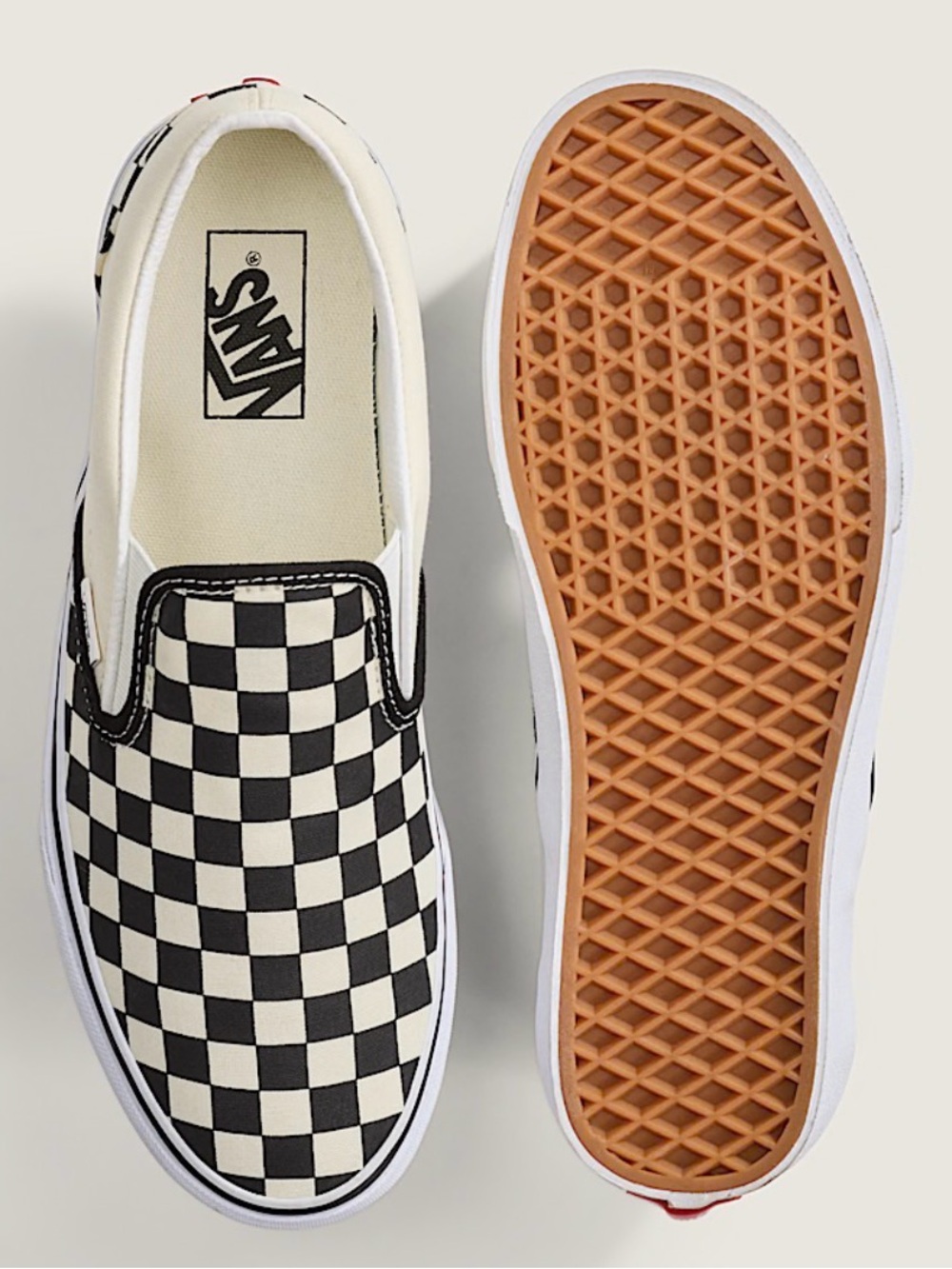 Vans Classic Slip-On Checkerboard Shoe size 7 MSRP $60